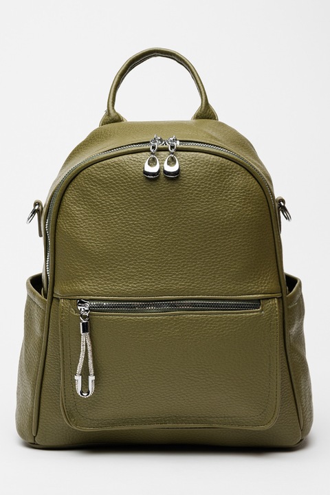 Francesca Rossi, Rucsac cu fermoar si bareta detasabila, Kaki