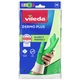 Manusi de protectie Vileda Dermo Plus, marimea M, 100% nitril, hipoalergenice, cu captuseala din bumbac