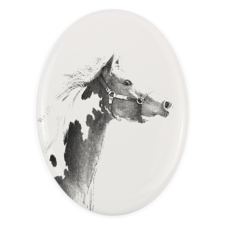 Placa memoriala pentru animale, Art-Dog, ceramica