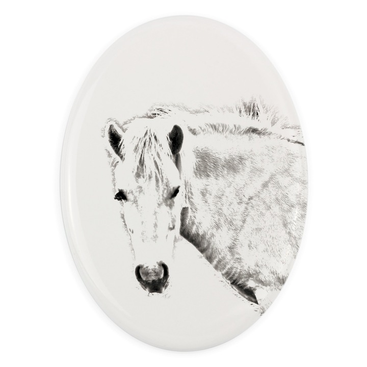 Placa memoriala pentru animale, Art-Dog, ceramica