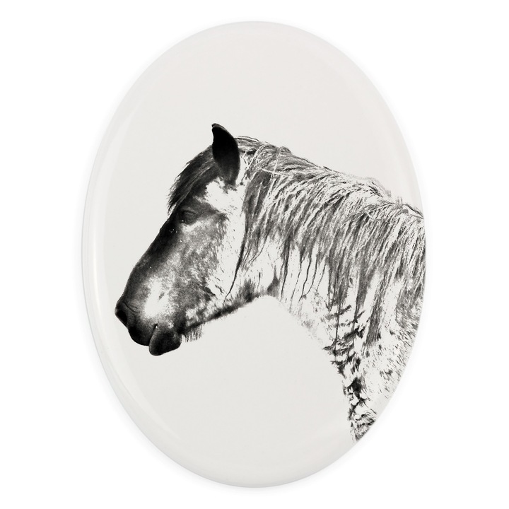 Placa memoriala pentru animale, Art-Dog, ceramica