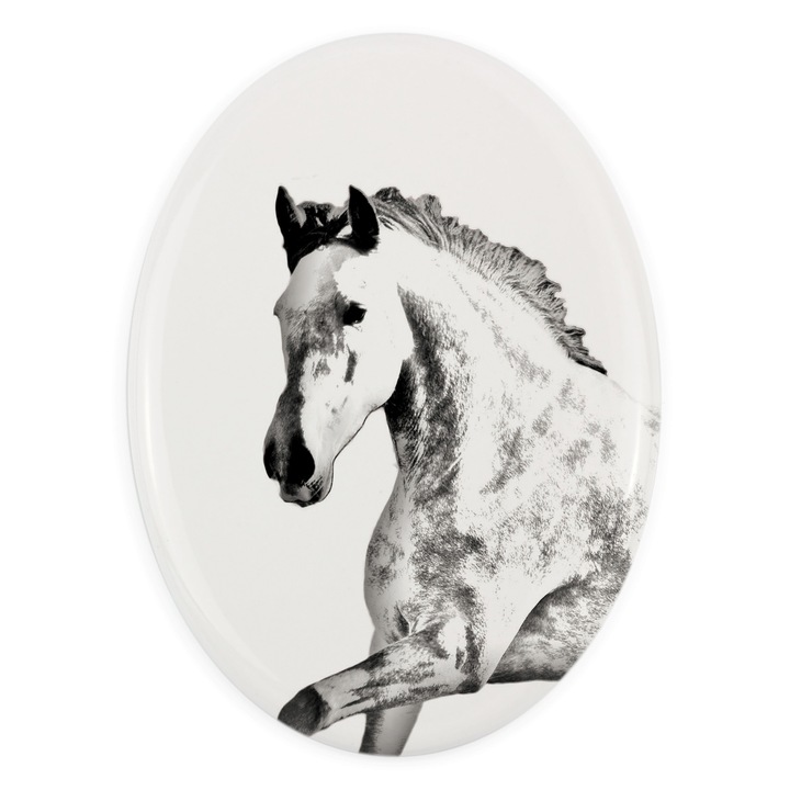 Placa memoriala pentru animale, Art-Dog, ceramica