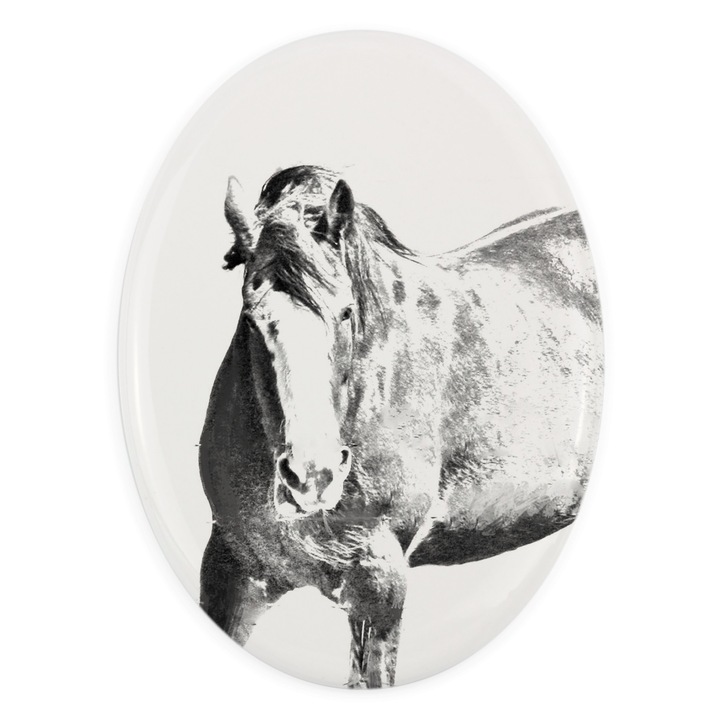 Placa memoriala pentru animale, Art-Dog, ceramica