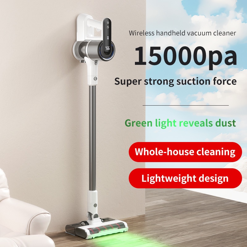 Aspirator fără fir UWOT, 180W, 13000Pa, 560 ml, Alb