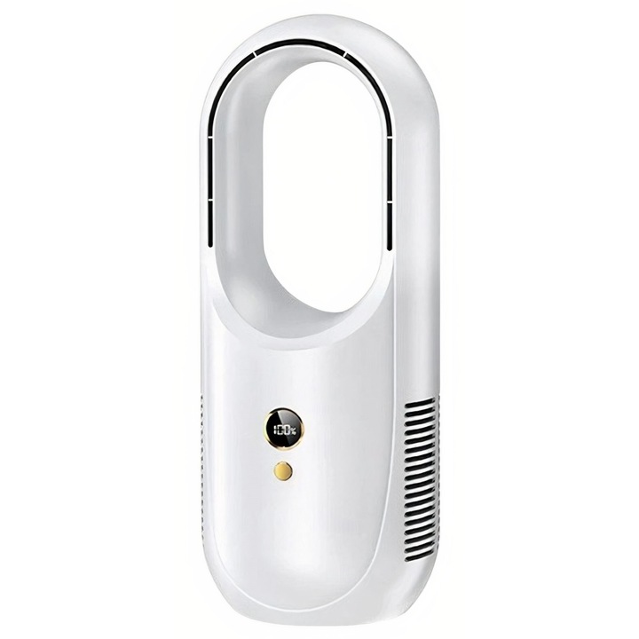 Преносим вентилатор 35x12см, безперков LED, тих