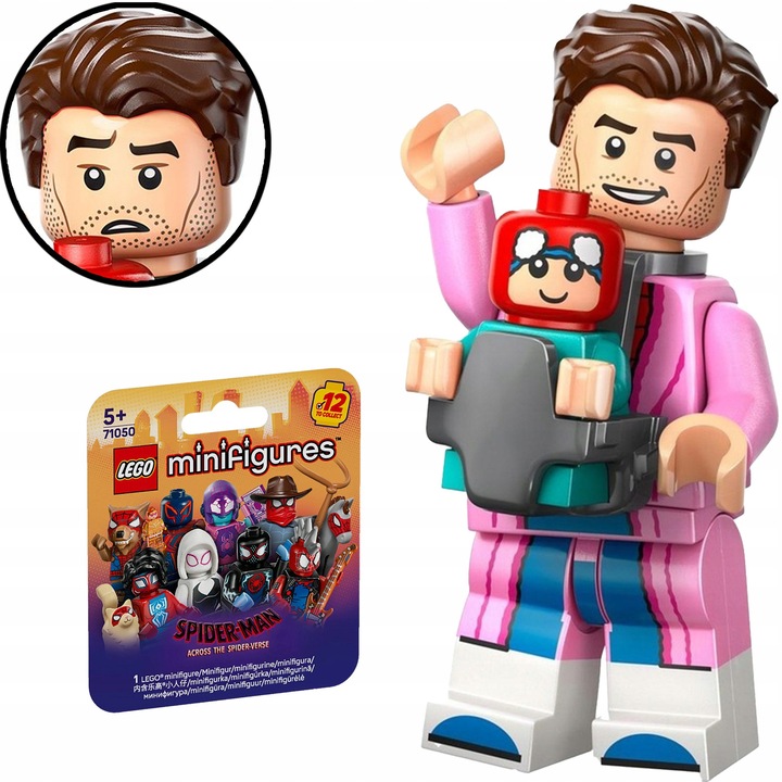 Фигурина LEGO Minifigures Peter B. Parker/Spider-Man и Мей #10, многоцветен, 5 години+