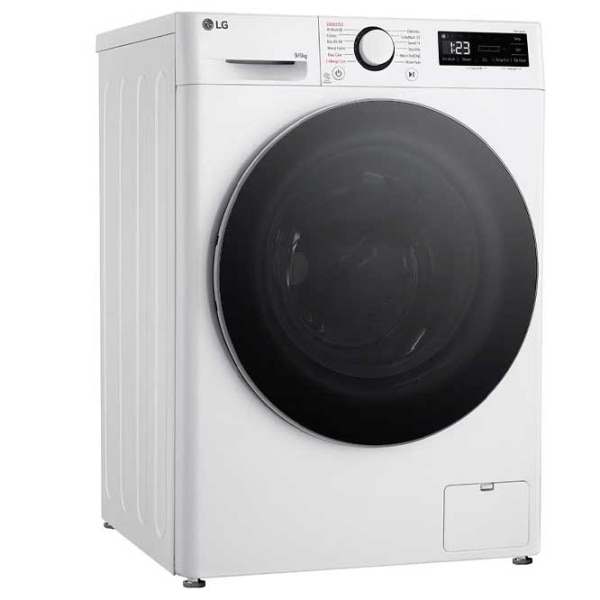 Masina de spalat rufe cu uscator LG F2DR509S1W, 9kg spalare/5kg uscare, 1200 rpm, Alb, 600x850x475mm