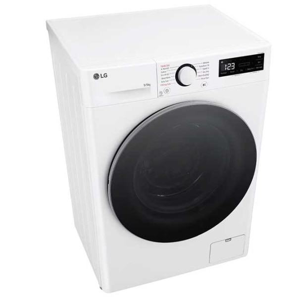 Masina de spalat rufe cu uscator LG F2DR509S1W, 9kg spalare/5kg uscare, 1200 rpm, Alb, 600x850x475mm