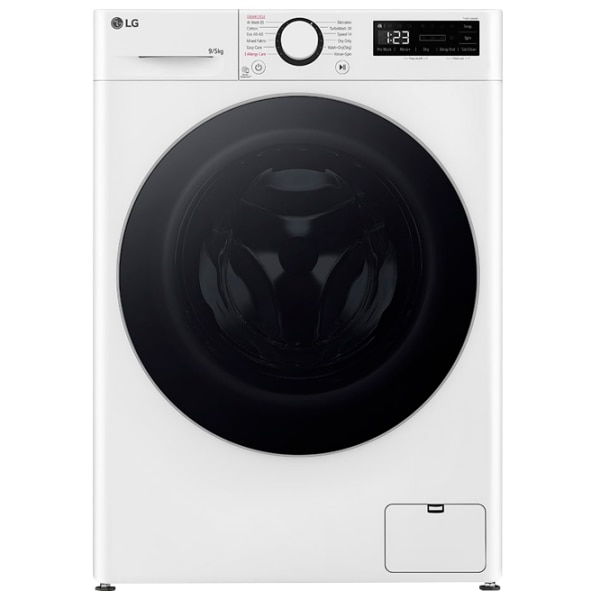 Masina de spalat rufe cu uscator LG F2DR509S1W, 9kg spalare/5kg uscare, 1200 rpm, Alb, 600x850x475mm