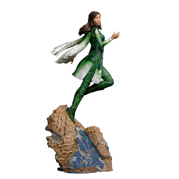 Figurina Iron Studios Marvel: Eternals - Sersi 1/10, detalii artistice, sculptură, multicolor