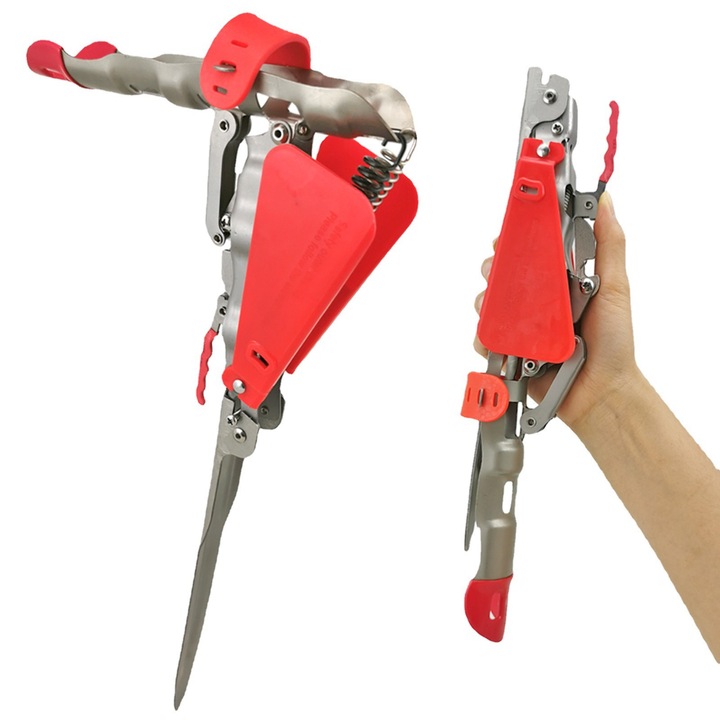 Автоматична стойка за въдици YDCY, за риболов от бряг, със заземителна опора