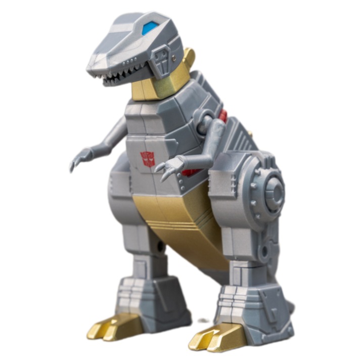 Фигурина Transformers G1 Grimlock Комплект модел Mini Series, Yolopark, 11.98 см, многоцветен, Без трансформация