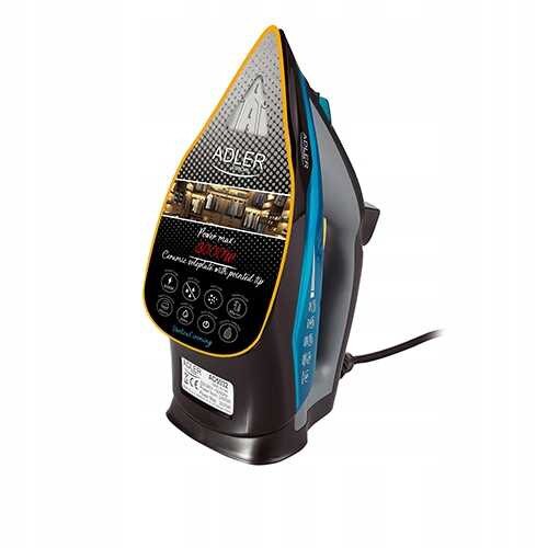 Fier de calcat cu abur FOX AD 5032, 3000W, ceramica, rezervor 350ml, functie de oprire automata