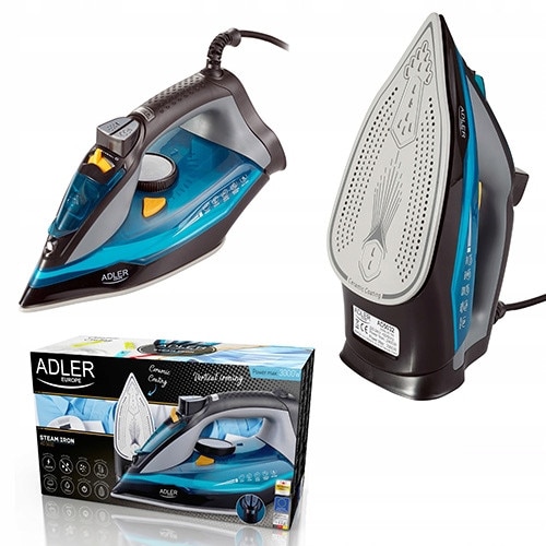 Fier de calcat cu abur FOX AD 5032, 3000W, ceramica, rezervor 350ml, functie de oprire automata