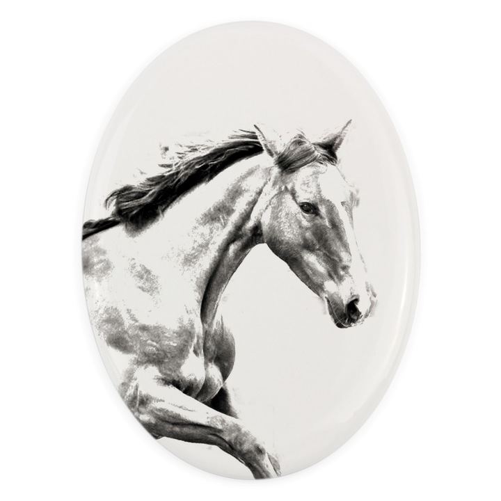 Placa memoriala pentru animale, Art-Dog, ceramica