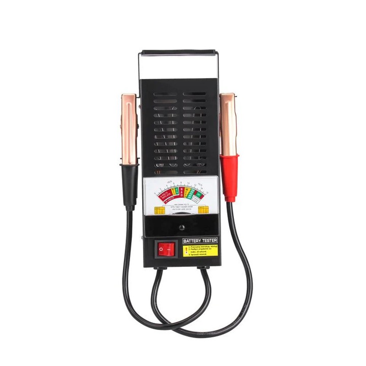 Аналогов тестер за акумулатори, 6 / 12 V, 200-1000 A, Kraft&Dele KD5675