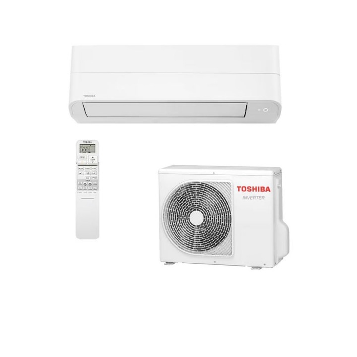 Климатик Toshiba Essento 18000 BTU/h, A++, Инверторен, Wi-Fi Ready, Ниско ниво на шум, Самопочистващ се