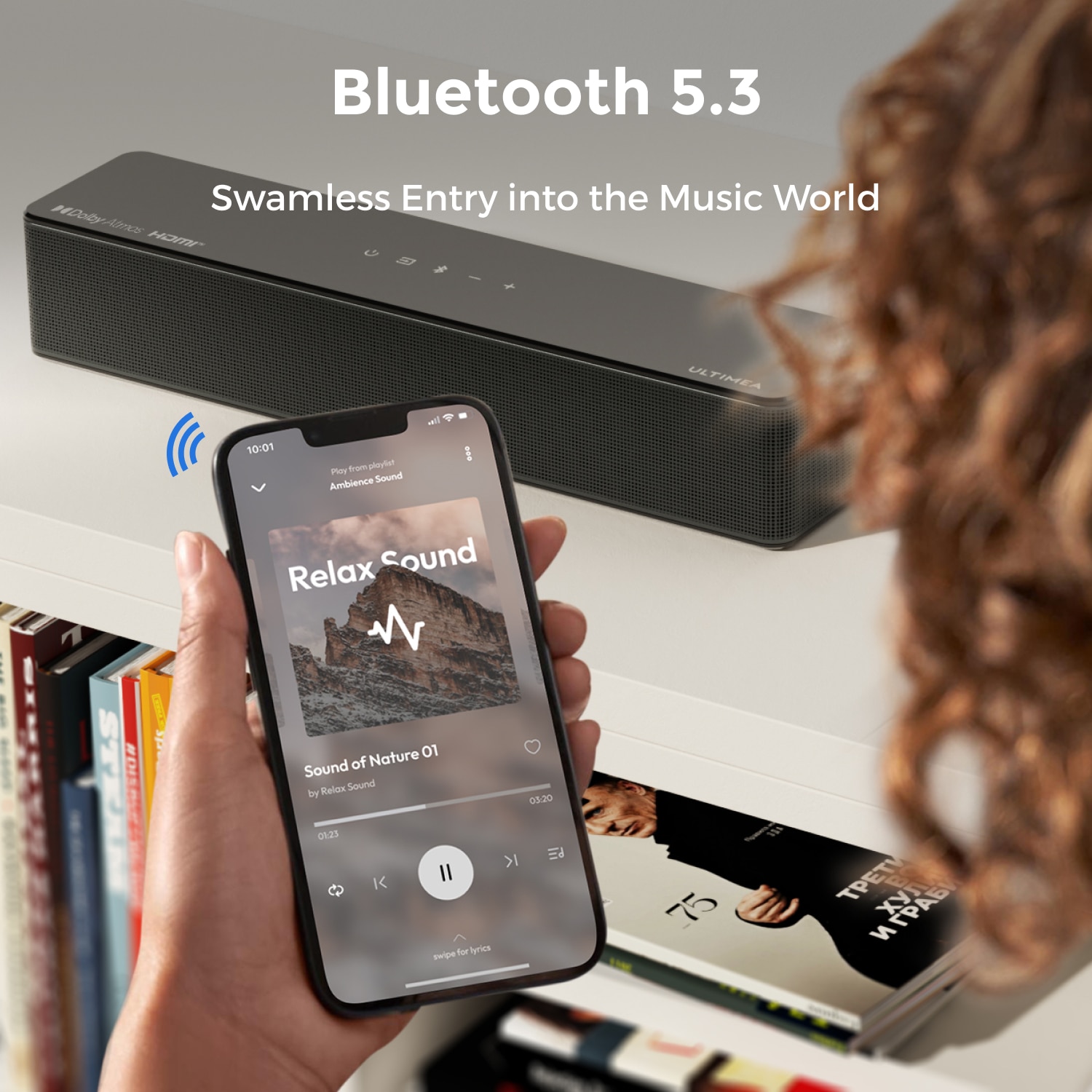 LATEST Poseidon D80 Boom – 7.1ch soundbar with Dolby Atmos, subwoofer, 500W