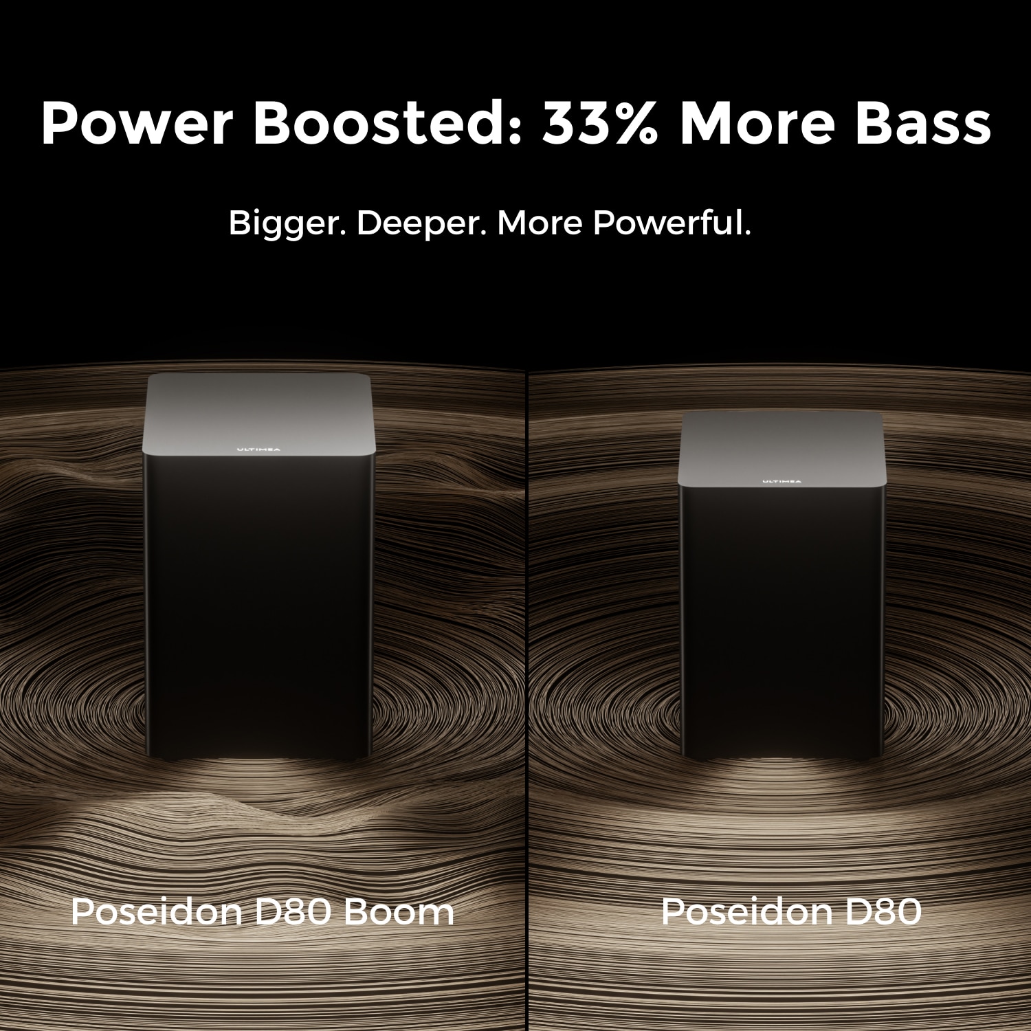 LATEST Poseidon D80 Boom – 7.1ch soundbar with Dolby Atmos, subwoofer, 500W