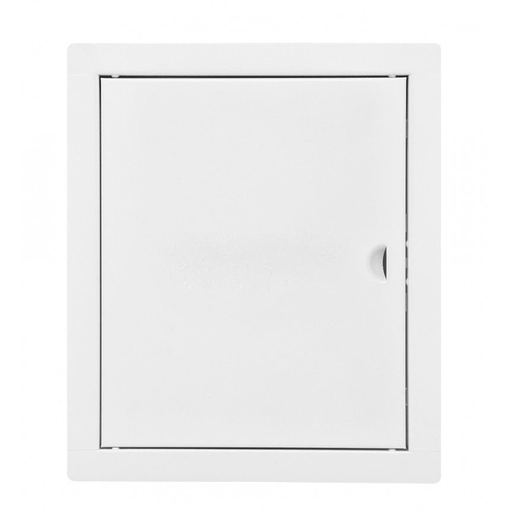 Ușă de revizie metalică airRoxy, 30x40mm, Alb