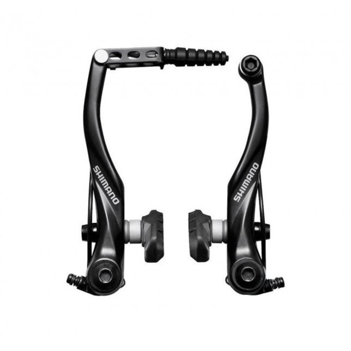 Clesti frana V-brake, lungime brat 110mm, culoare negru