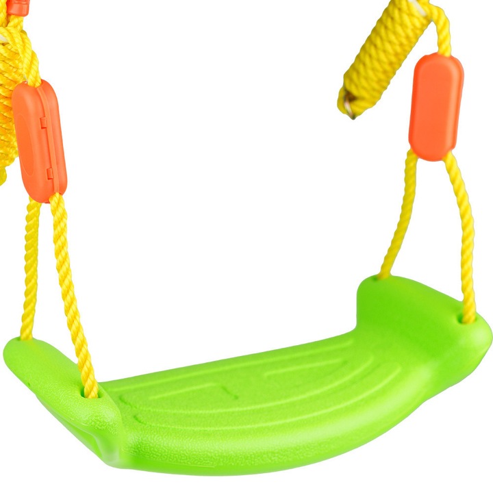 Детска люлка KinderSafe, пластмасова, зелена, 40см, максимум 22кг