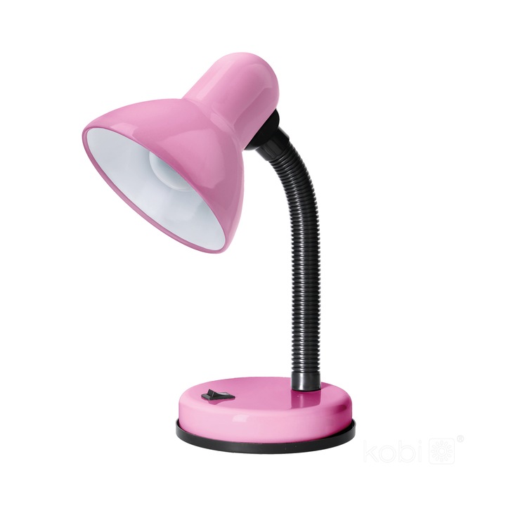 Lampa de birou KOBI LIGHT, roz, 1,5m, fara sursa de lumina