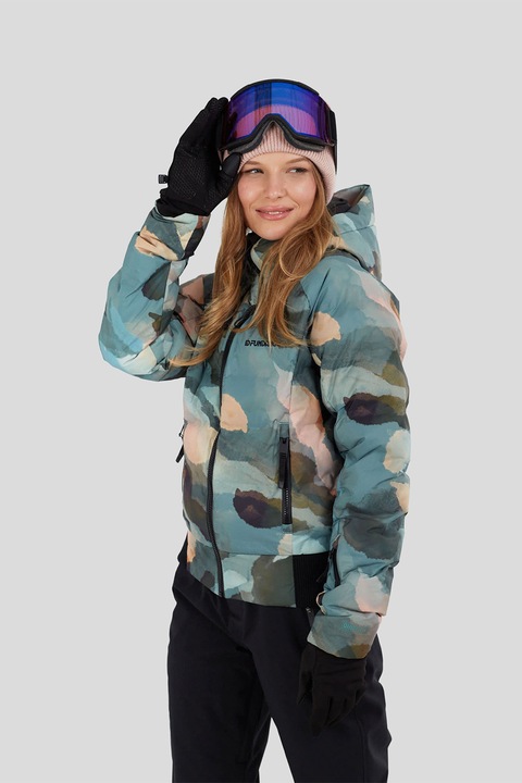 Fundango, Ски яке Zina с качулка, Зелен/Син