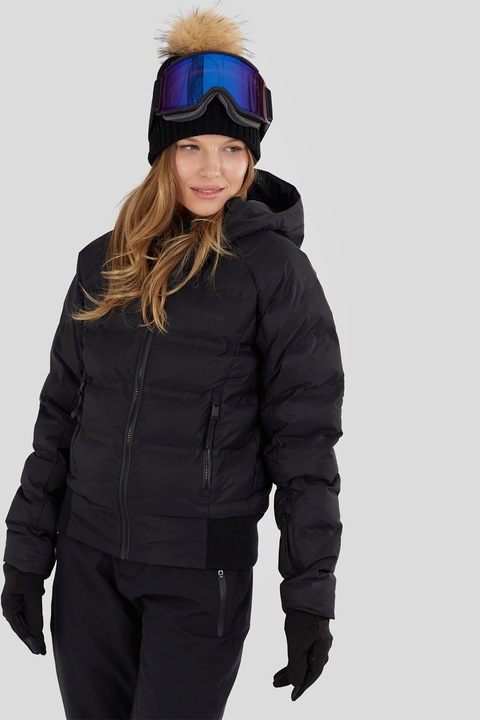 Fundango, Geaca cu vatelina si gluga, pentru schi Zina, Negru