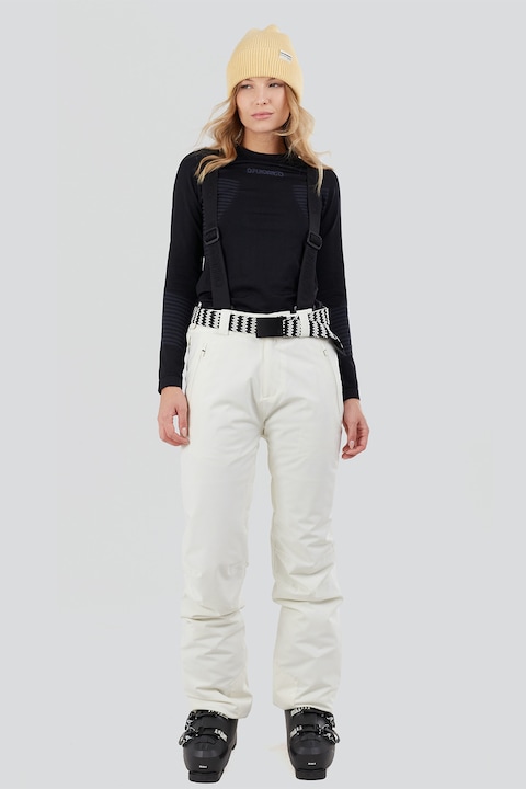 Fundango, Pantaloni impermeabili pentru schi Morta, Alb