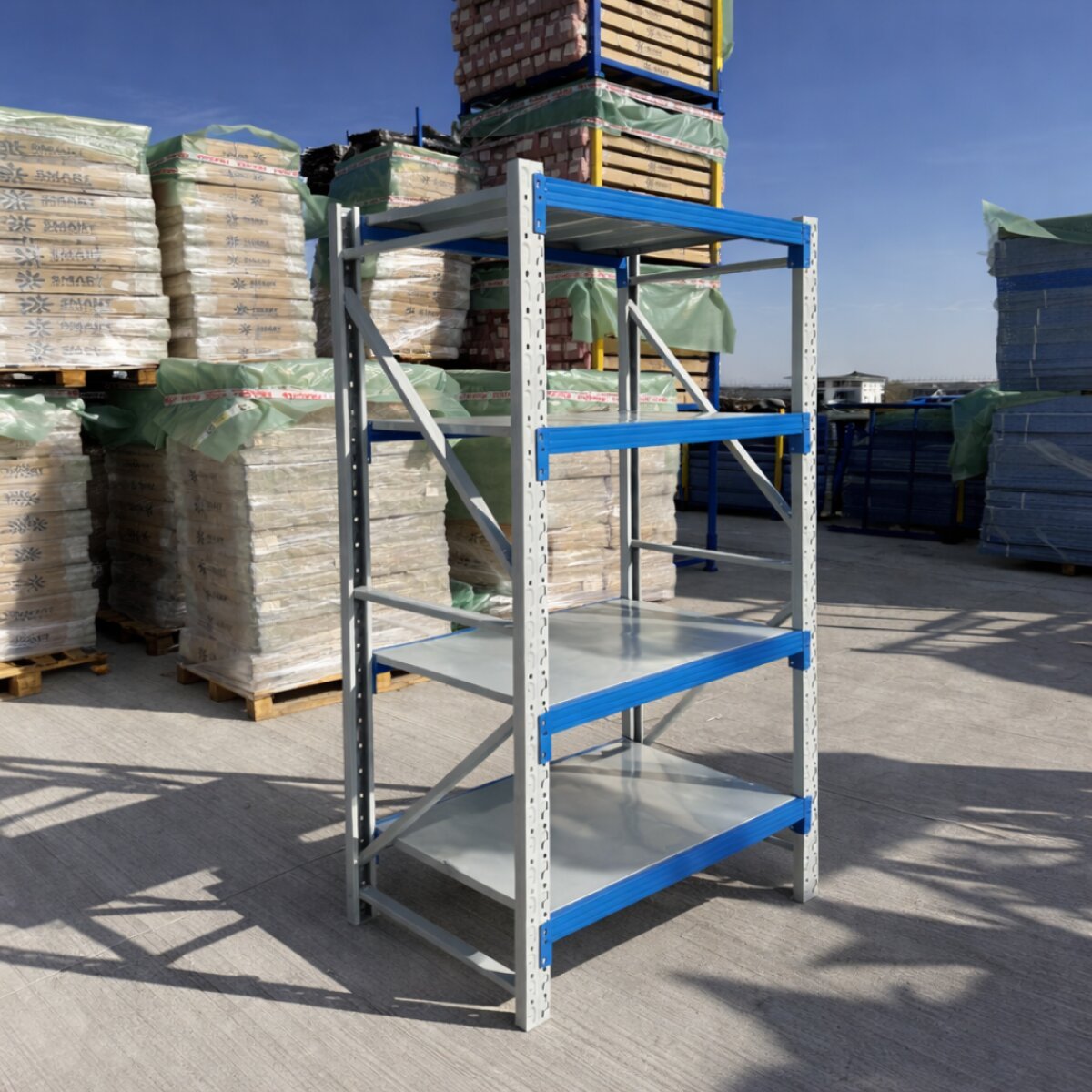 Produse Raft Raft profesional pentru depozitare, dimensiuni L1000xl600xH2000, 800 kg ...