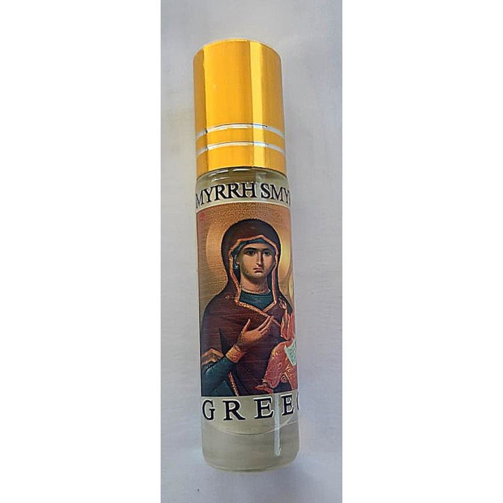 Православно миро "Myrrh Smy", 8мл, гръцки, рол-он, стъкло