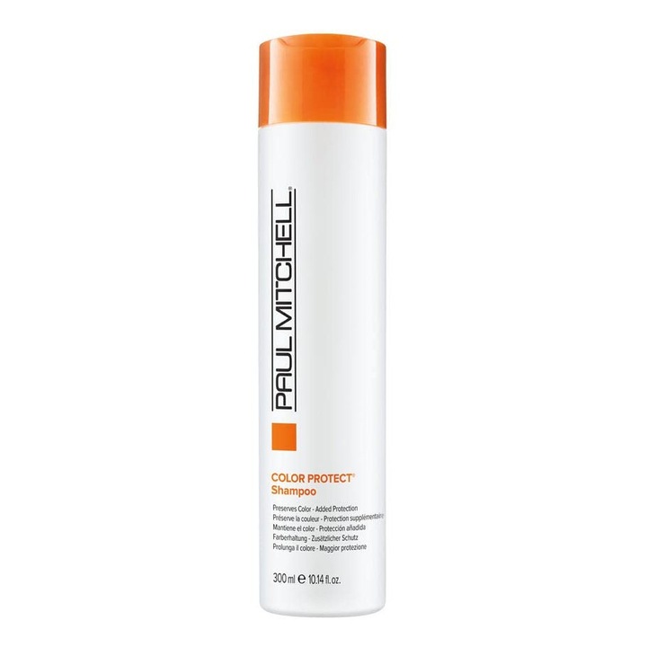 Sampon Paul Mitchell Color Protect - ingrijire zilnica pentru par vopsit, sampon delicat, hidrateaza, 300 ml