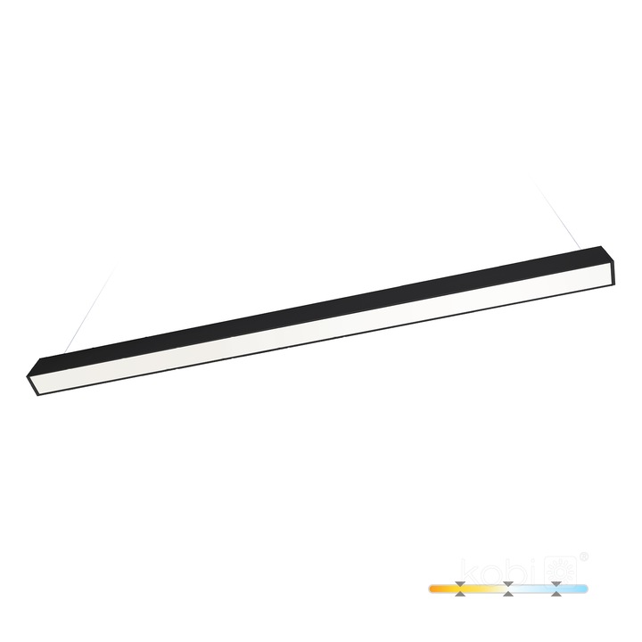 LED плафониера KOBI K2 20W 3CCT, бял, персонализируеми размери, включен монтажен комплект