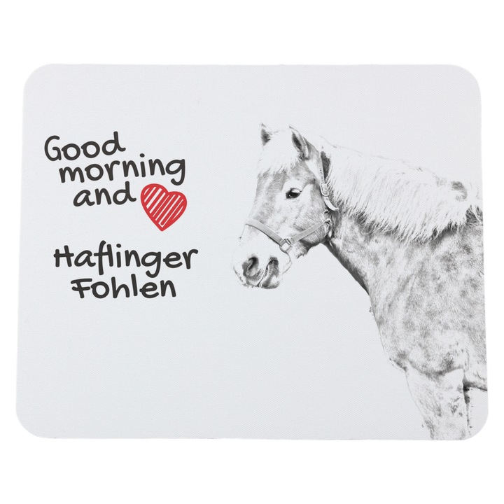 Персонализиран мауспад Art-Dog, дизайн кучета, котки и коне, 23x19см, 3мм дебелина