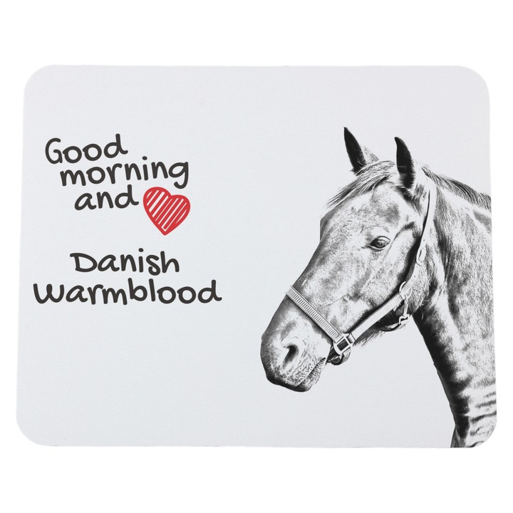 Персонализиран мауспад Art-Dog, щампа с животни, 23x19см, дебелина 3мм, полиестер