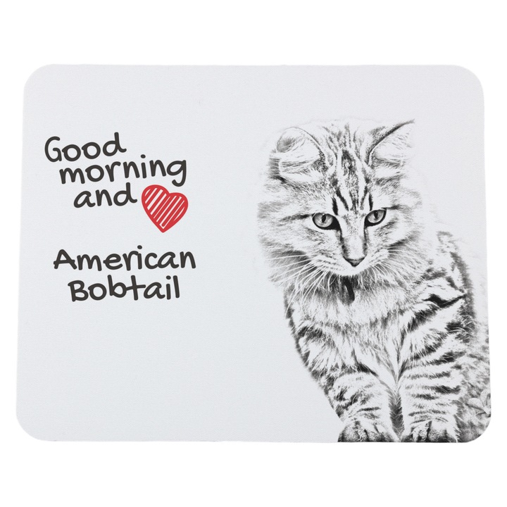 Персонализиран мауспад Art-Dog, дизайн с котка, 23x19см, 3мм дебелина