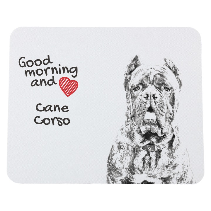 Персонализиран мауспад с кучета, Art-Dog, 23x19см, 3мм, полиестер