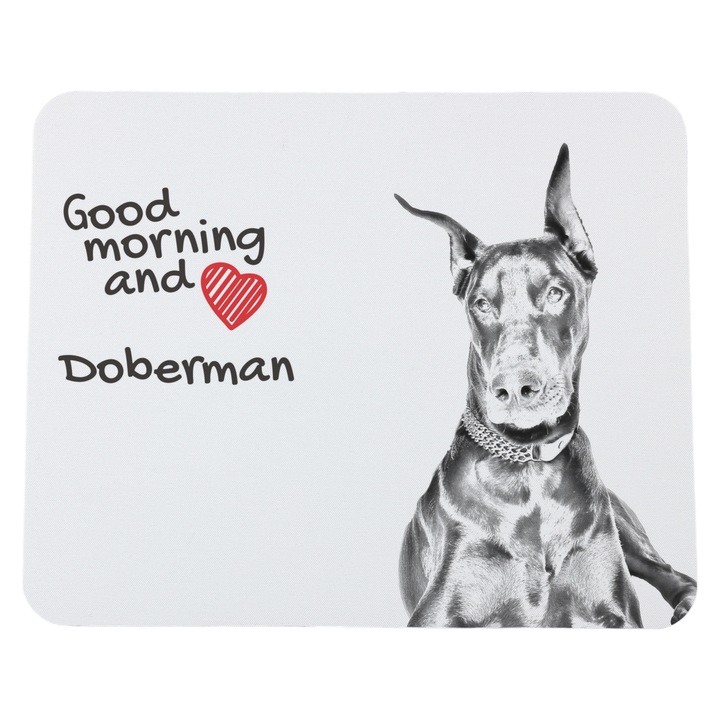 Персонализиран мауспад с кучета, Art-Dog, 23x19см, 3мм, полиестер