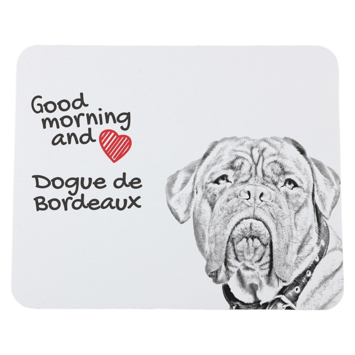 Персонализиран мауспад с кучета, Art-Dog, 23x19см, полиестер, дебелина 3мм