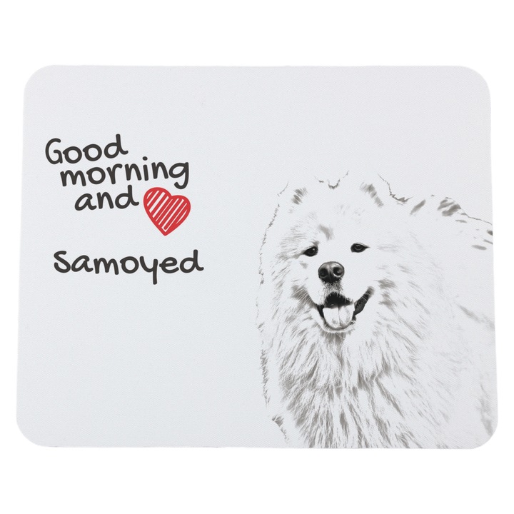 Mousepad personalizat cu caini, Art-Dog, 23x19cm, poliester, 3mm grosime
