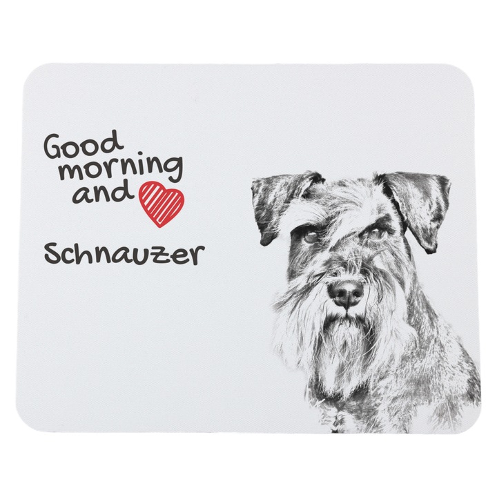 Mousepad personalizat cu caini, Art-Dog, 23x19cm, poliester, 3mm grosime