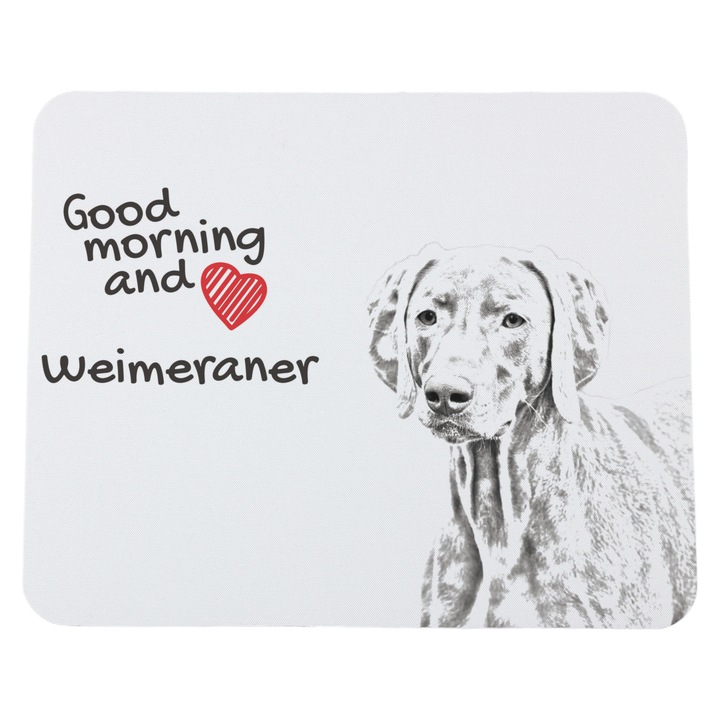 Mousepad personalizat cu caini, Art-Dog, 23x19cm, poliester, 3mm grosime