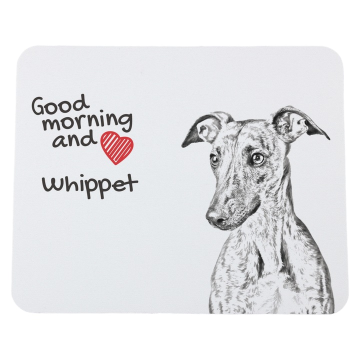 Персонализиран мауспад с кучета, Art-Dog, 23x19см, полиестер, 3мм дебелина