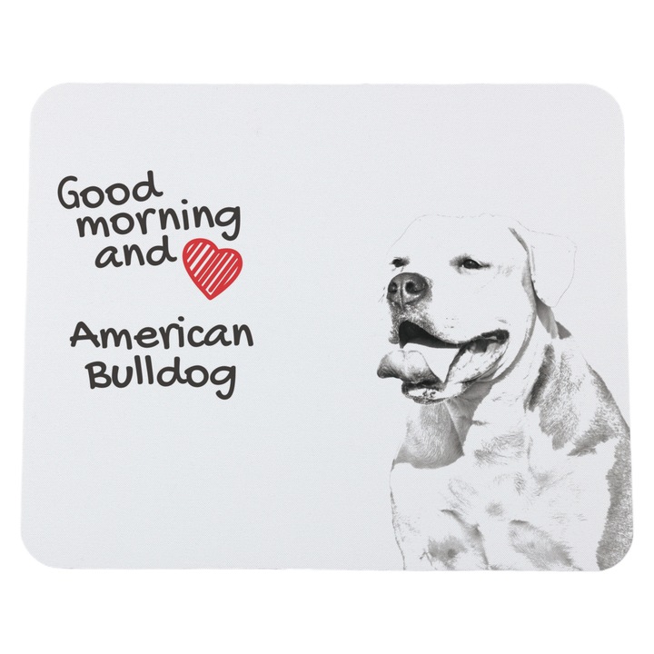 Mousepad personalizat cu caini, Art-Dog, 23x19cm, poliester, 3mm grosime