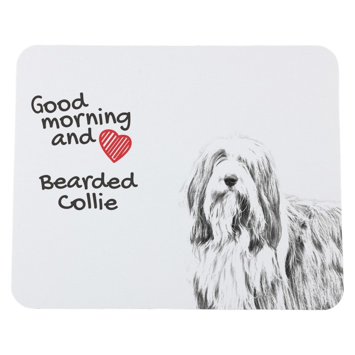 Mousepad personalizat cu caini, Art-Dog, 23x19cm, poliester, 3mm grosime
