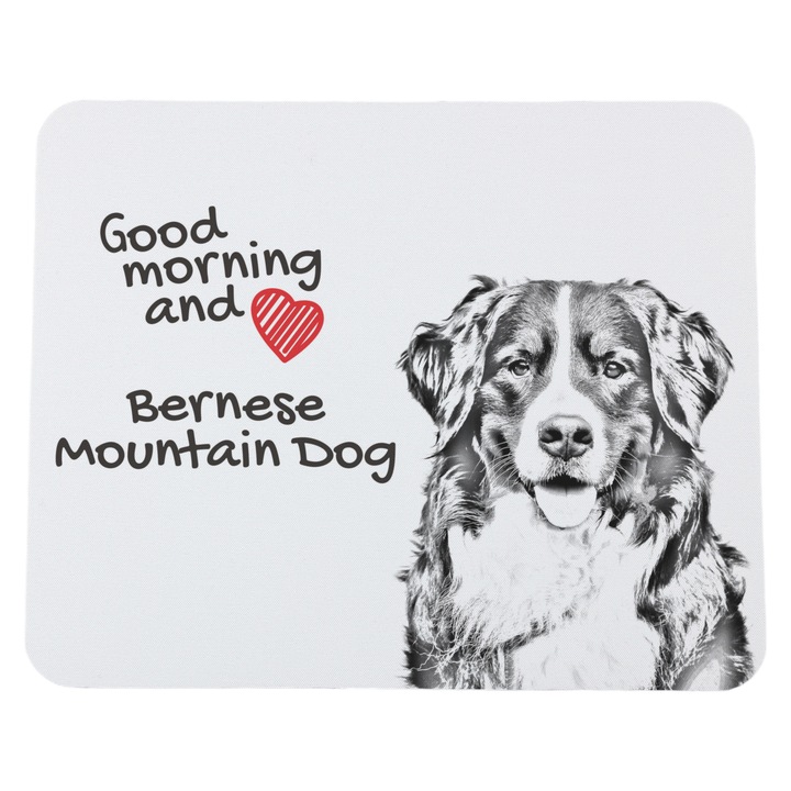 Mousepad personalizat cu caini, Art-Dog, 23x19cm, poliester, 3mm grosime