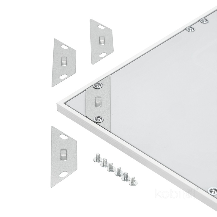 Panel LED 60x60cm, 40W, alb neutru, set 5 bucati
