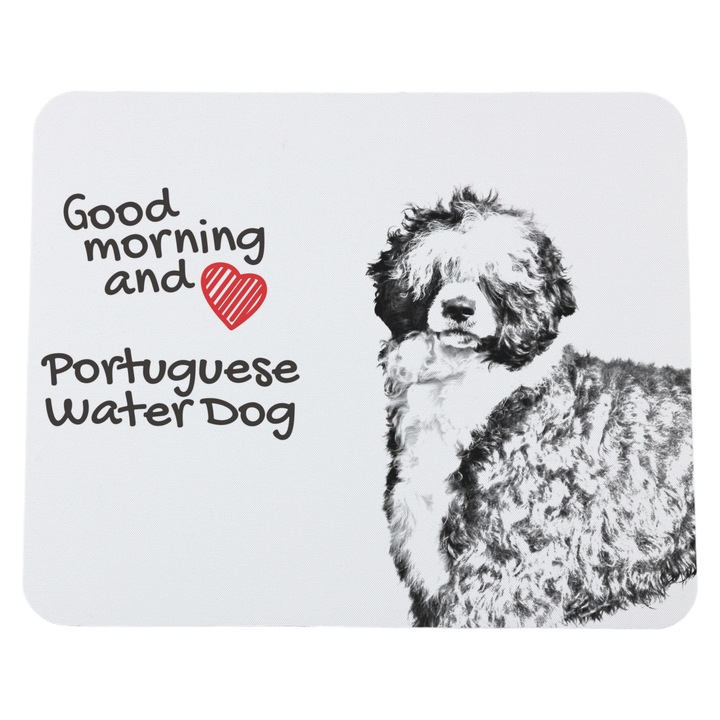 Mousepad personalizat cu caini, pisici si cai, Art-Dog, 23x19cm, 3mm, poliester