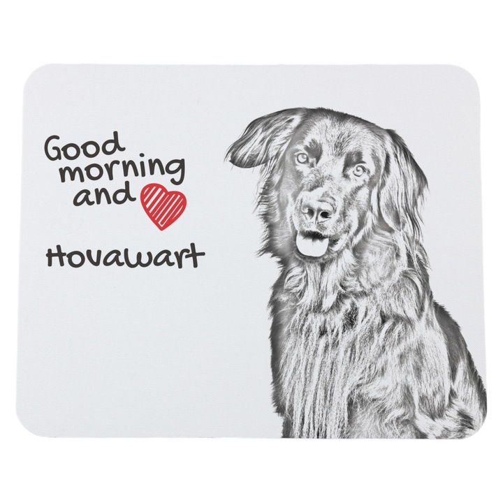 Mousepad personalizat cu caini, Art-Dog, 23x19cm, 3mm grosime, poliester